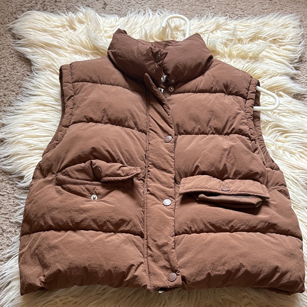 Zara kids girls puffer vest